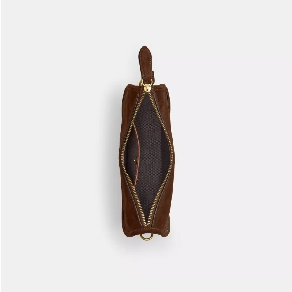 Coach - Waverly Bag - Suede Warm Brown